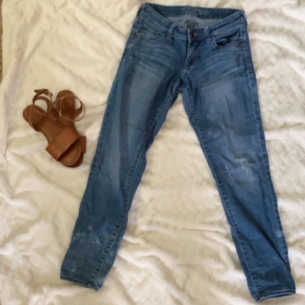 🍂 3/$20 Old Navy Rockstar Acid Washed Skinny Jeans - Picture 2 of 7